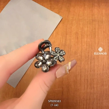 Kẹp tóc nữ càng cua Eleanor Accessories đính đá mái mini - Giá ưu đãi 34.900₫