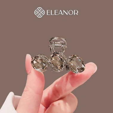 Kẹp tóc nữ càng cua Eleanor Accessories đính đá sang trọng - Giá ưu đãi 53.800 VND