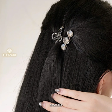 Kẹp tóc nữ càng cua Eleanor Accessories đính đá sang trọng - Giá ưu đãi 53.800 VND