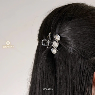 Kẹp tóc nữ càng cua Eleanor Accessories đính đá sang trọng - Giá ưu đãi 53.800 VND