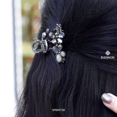 Kẹp tóc nữ càng cua Eleanor Accessories hồ điệp hoa đính đá phụ kiện tóc mái 50.800₫