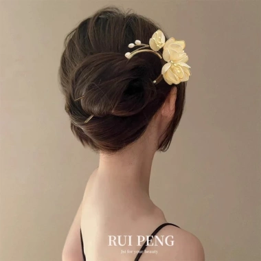 Kẹp tóc nữ hình chữ U hoa mộc lan Trung Quốc – Chất lượng cao, giá 32.616₫