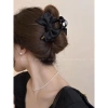 Kẹp tóc nữ ngoạm nhựa K150 đính nơ vải tiểu thư – Giá chỉ 35.000đ 3