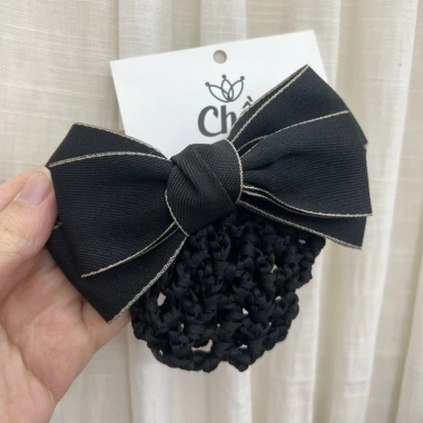 Kẹp tóc nữ nơ công sở - Lưới dày chụp tóc thời trang, giá chỉ 33.950 đồng