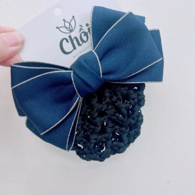 Kẹp tóc nữ nơ công sở - Lưới dày chụp tóc thời trang, giá chỉ 33.950 đồng