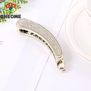 Kẹp tóc ONEOME hình mũ chuối kim cương giả phong cách Hàn Quốc Giá chỉ 44.928 VND