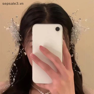 Kẹp tóc pha lê Fringe nữ công chúa cổ tích – Phụ kiện tóc thời trang, chỉ 53.136₫