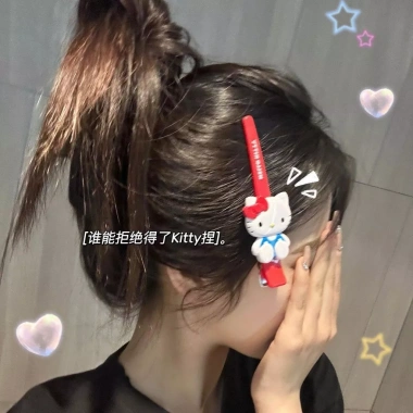 Kẹp Tóc Red KT Cat Side Bangs cho Bé Gái – Phụ Kiện Ngọt Ngào, Giá 30.672₫ 3