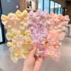 Kẹp tóc thú cưng không rụng lông cho Yorkie - 10 mẫu hoa & trơn, chăm sóc lông 2