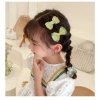 Kẹp tóc thú cưng không rụng lông cho Yorkie - 10 mẫu hoa & trơn, chăm sóc lông 4