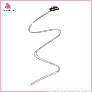 Kẹp tóc tiệc cưới full kim cương giả dài cho nữ, pha lê sang trọng, mới 46.764₫