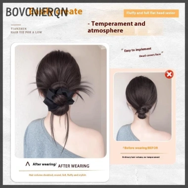 Kẹp tóc tự nhiên cho bé gái, dễ lộn xộn bun và móng vuốt, giá ưu đãi 81.648₫