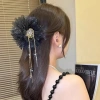 Kẹp tóc tua rua hoa mẫu đơn - Phù hợp nửa lên, đuôi ngựa, giảm giá 42.900đ 7