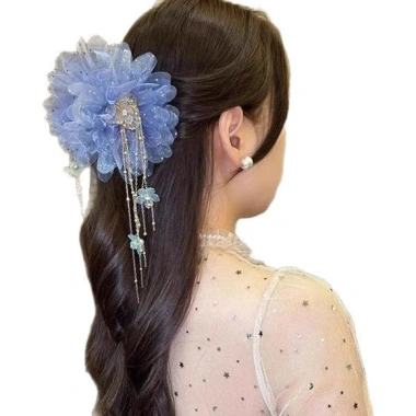 Kẹp tóc tua rua hoa mẫu đơn - Phù hợp nửa lên, đuôi ngựa, giảm giá 42.900đ 9 Kẹp tóc tua rua hoa mẫu đơn - Phù hợp nửa lên, đuôi ngựa, giảm giá 42.900đ 9