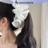 Kẹp tóc Tuyn Nơ Đám Mây Lớn Retro - Lưới Sợi Bím Vuốt, Phụ Kiện Nữ Thanh Lịch 4