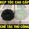 Kẹp tóc xếp li & bong bóng handmade cao cấp - Thiết kế độc quyền, giá ưu đãi 205.000₫