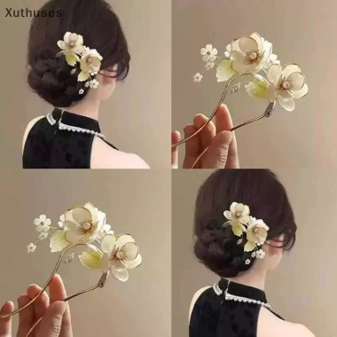 Kẹp tóc XUT vintage hợp kim mộc lan thanh lịch - Phụ kiện tóc thời trang 45.900₫ Kẹp tóc XUT vintage hợp kim mộc lan thanh lịch - Phụ kiện tóc thời trang 45.900₫