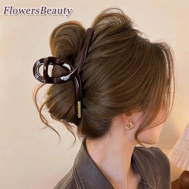 Kẹp Vuốt Tóc Cực Dài 15cm-13cm Mới - Giữ Tóc Dày An Toàn, Không Trượt, Độ Bền Cao