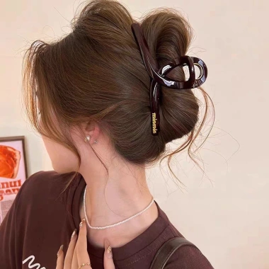 Kẹp Vuốt Tóc Cực Dài 15cm-13cm Mới - Giữ Tóc Dày An Toàn, Không Trượt, Độ Bền Cao