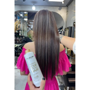 Keratin LUXLISS 100ml - Dưỡng hồi tóc tẩy, hư tổn, nát, keratin cay, chính hãng 6 Keratin LUXLISS 100ml - Dưỡng hồi tóc tẩy, hư tổn, nát, keratin cay, chính hãng 6