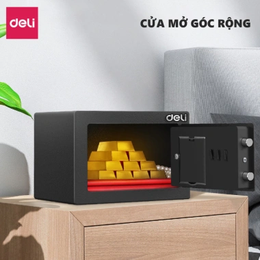 Két Sắt Mini DELI Khóa Điện Tử Chống Cháy - 2 Cách Mở, Bảo Mật Cao, Giá 689.000₫ 2 Két Sắt Mini DELI Khóa Điện Tử Chống Cháy - 2 Cách Mở, Bảo Mật Cao, Giá 689.000₫ 2