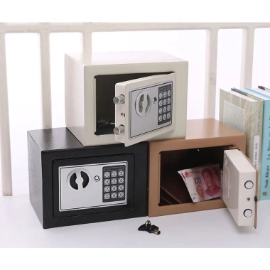 Két Sắt Mini Khóa Điện Tử Chống Cháy Bảo Mật Cao An Toàn Gia Đình Giá 359.000₫