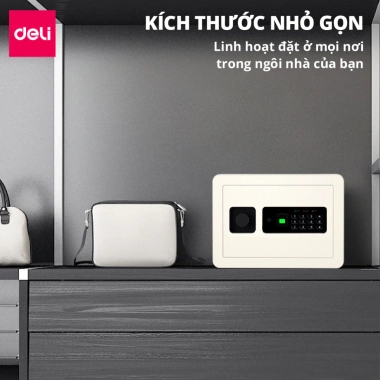 Két Sắt Vân Tay DELI Carbon - Chống Cắt, Chống Cháy, An Toàn Bảo Vệ Tài Sản, Tặng Pin, Giá Ưu Đãi 2.317.000₫ 7 Két Sắt Vân Tay DELI Carbon - Chống Cắt, Chống Cháy, An Toàn Bảo Vệ Tài Sản, Tặng Pin, Giá Ưu Đãi 2.317.000₫ 7