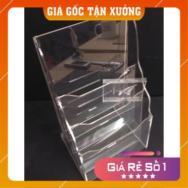 Kết thờ rơi mica A4 3 ngăn trong suốt - Siêu nhẹ, bảo vệ tài liệu, giảm giá 225k 3