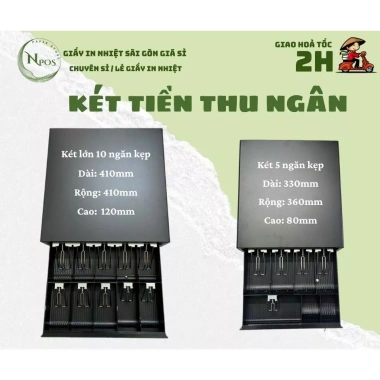 Két Tiền Thu Ngân Ngăn Kéo Đựng Tiền - Giá Sỉ 498.999 VND, Tiết Kiệm Lớn