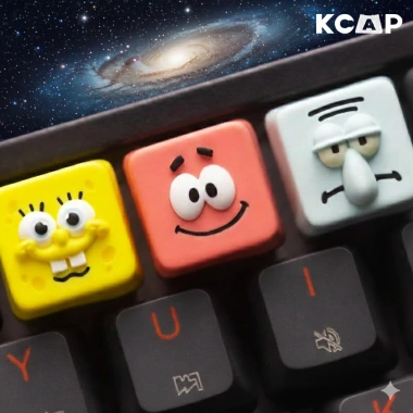 Keycap 3D SpongeBob Hoạt Hình Artisan KCRAFT – Giá ưu đãi 222.222₫ | World of keycaps