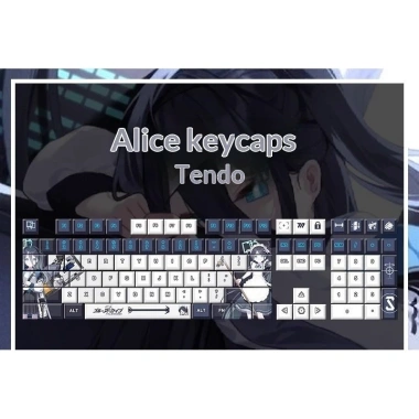 Keycap Anime Tenshi Alice PBT Dye-Sub Full Layout - Giá chỉ 666.666₫ | KCRAFT 3 Keycap Anime Tenshi Alice PBT Dye-Sub Full Layout - Giá chỉ 666.666₫ | KCRAFT 3
