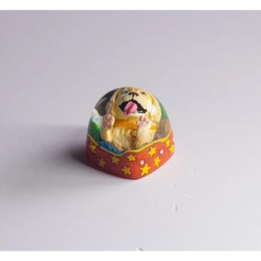 Keycap Artisan Mlem Mlem Golden - Nút bàn phím cơ, liếm màn hình, chỉ 489.000 VND