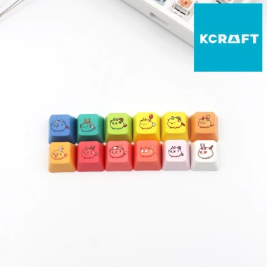 Keycap Axie PBT Dễ Thương - Trang Trí Bàn Phím Cơ | KCRAFT - Giá chỉ 60.000₫ 5 Keycap Axie PBT Dễ Thương - Trang Trí Bàn Phím Cơ | KCRAFT - Giá chỉ 60.000₫ 5