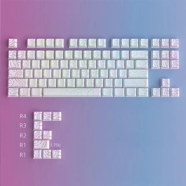 Keycap Bàn Phím Cơ Sideprint Xuyên LED PBT Doubleshot Giá 100k Phù Hợp Mọi Layout