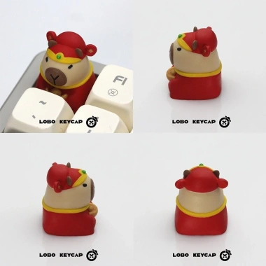Keycap Capybara Resin 3D Dễ Thương - Giá chỉ 247.000 VND | KCRAFT World of Keycaps