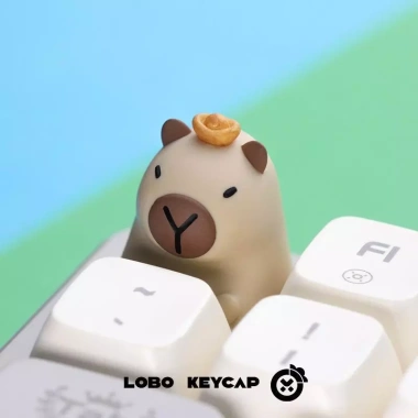 Keycap Capybara Resin 3D Dễ Thương - Giá chỉ 247.000 VND | KCRAFT World of Keycaps