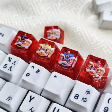 Keycap Đầu Lân Tết Nguyên Đán Thủ Công - Giá ưu đãi 99.000đ KCAP Keycaps