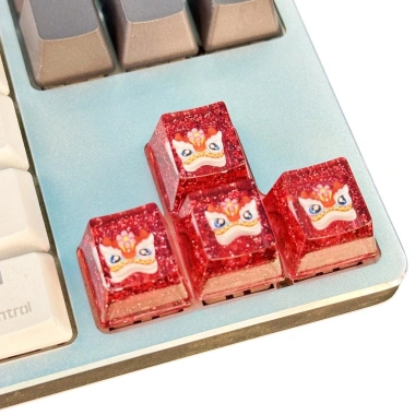Keycap Đầu Lân Tết Nguyên Đán Thủ Công - Giá ưu đãi 99.000đ KCAP Keycaps 4 Keycap Đầu Lân Tết Nguyên Đán Thủ Công - Giá ưu đãi 99.000đ KCAP Keycaps 4