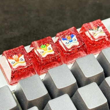 Keycap Đầu Lân Tết Nguyên Đán Thủ Công - Giá ưu đãi 99.000đ KCAP Keycaps