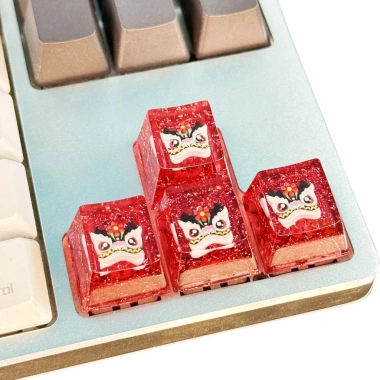 Keycap Đầu Lân Tết Nguyên Đán Thủ Công - Giá ưu đãi 99.000đ KCAP Keycaps 8 Keycap Đầu Lân Tết Nguyên Đán Thủ Công - Giá ưu đãi 99.000đ KCAP Keycaps 8