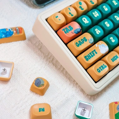 Keycap Element Partner Xanh Vàng PBT Dye-Sub OEM - Giá ưu đãi 622.222₫ KCRAFT