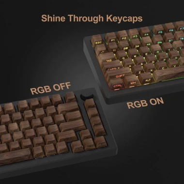 Keycap giả gỗ Luxury 126-130 phím - Giá chỉ 650k, chất cao cấp, phù hợp KCAP 3 Keycap giả gỗ Luxury 126-130 phím - Giá chỉ 650k, chất cao cấp, phù hợp KCAP 3