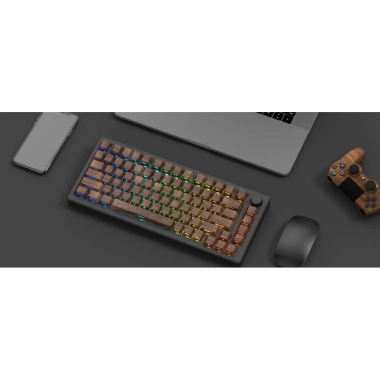 Keycap giả gỗ Luxury 126-130 phím - Giá chỉ 650k, chất cao cấp, phù hợp KCAP