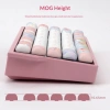 Keycap Little Mantou Hồng 138 phím - Giá ưu đãi 650.900₫, thiết kế cute, chất liệu PBT cho KCAP 4