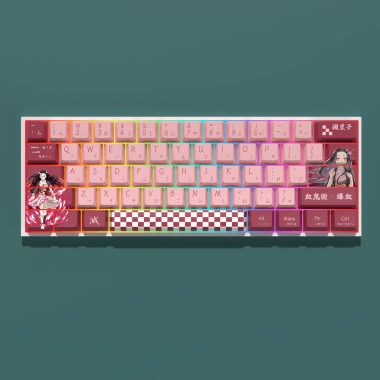 Keycap PBT Demon Slayer Kimetsu no Yaiba Tanjiro Nezuko Chiều Cao - Trục Vệ Tinh 884.400₫