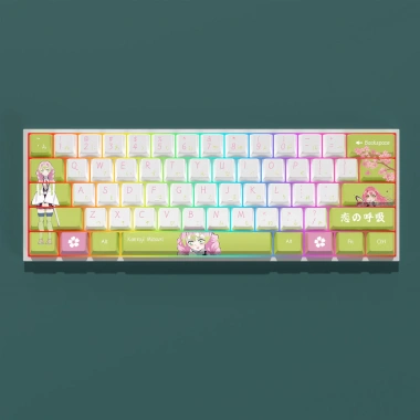 Keycap PBT Demon Slayer Kimetsu no Yaiba Tanjiro Nezuko Chiều Cao - Trục Vệ Tinh 884.400₫