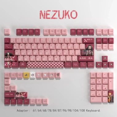 Keycap PBT Demon Slayer Kimetsu no Yaiba Tanjiro Nezuko Chiều Cao - Trục Vệ Tinh 884.400₫ 7 Keycap PBT Demon Slayer Kimetsu no Yaiba Tanjiro Nezuko Chiều Cao - Trục Vệ Tinh 884.400₫ 7