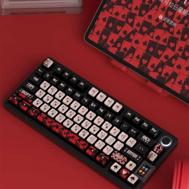 Keycap PBT JOKER Poker Bốn Mặt Mờ Thăng Hoa Trong Suốt Hai Da Giá ưu đãi 715.000₫