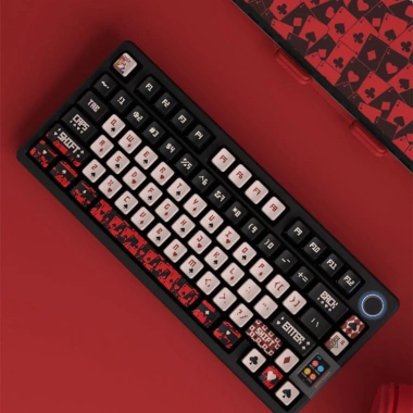 Keycap PBT JOKER Poker Bốn Mặt Mờ Thăng Hoa Trong Suốt Hai Da Giá ưu đãi 715.000₫
