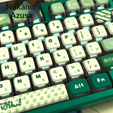 Keycap PBT Xanh Lá Azusa K On Pudding Bộ 60 Phím Giảm Giá 777k 4 Keycap PBT Xanh Lá Azusa K On Pudding Bộ 60 Phím Giảm Giá 777k 4